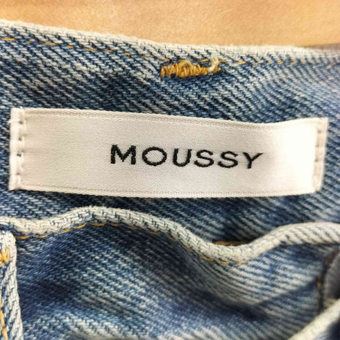 マウジー moussy 24SS CROSS WAIST WIDE STRAIGHT レディース JPN:1