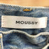 マウジー moussy 24SS CROSS WAIST WIDE STRAIGHT レディース JPN:1