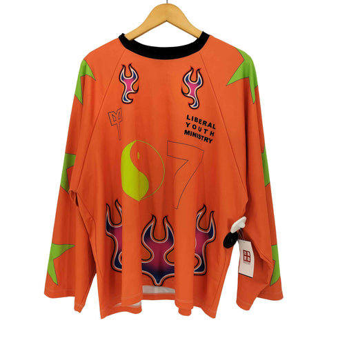 LIBERAL YOUTH MINISTRY LYM FOOTBALL JERSEY ORG メンズ import:M