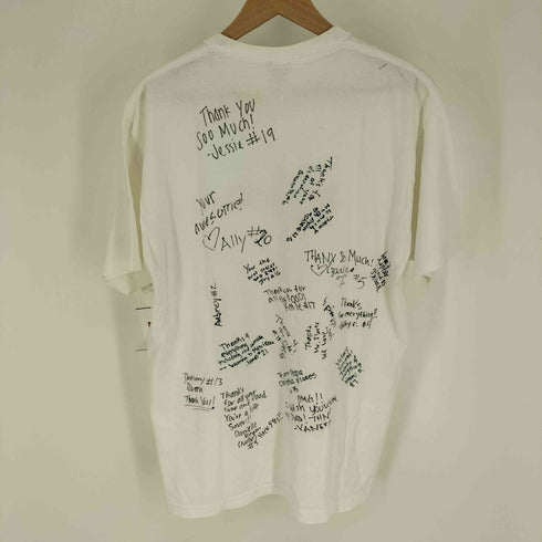 00S JARZEES ボディ Lincoln メモリアル 寄せ書き Tシャツ メンズ import:L
