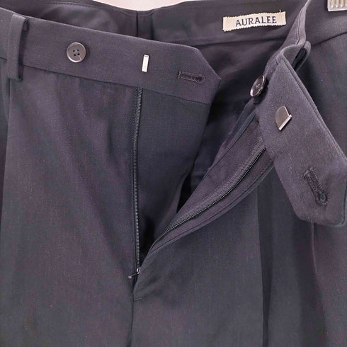 オーラリー AURALEE 24AW LIGHT WOOL MAX GABARDINE TWO-TUCK SLACKS メンズ JPN:3