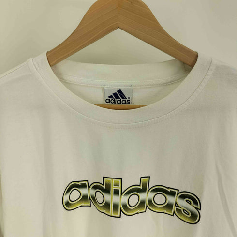 アディダス adidas 90-00S 3D グラフィック ロゴ プリント S/S Tシャツ メンズ import:M
