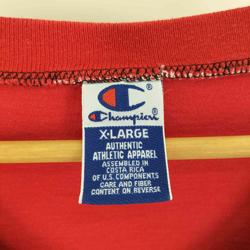 チャンピオン Champion 90-00S CHICAGO バスケット チーム ロゴ プリント S/S スウェット Tシャツ メンズ import:XL