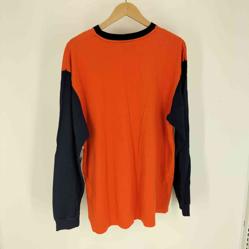 ノーティカ NAUTICA 90S 袖切替 クルーネック L/S Tシャツ メンズ import:L