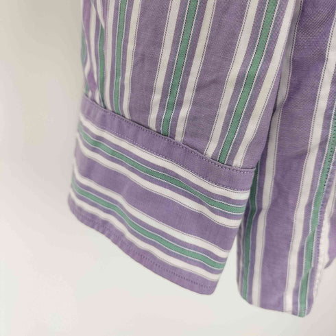 オーラリー AURALEE 19SS WASHED FINX TWILL STRIPE SHIRTS メンズ 5
