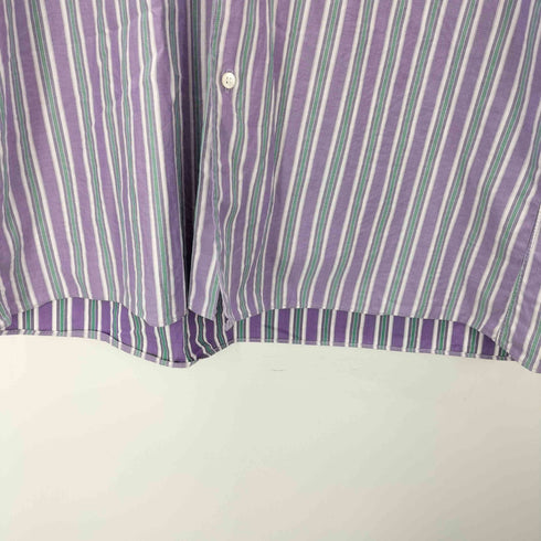 オーラリー AURALEE 19SS WASHED FINX TWILL STRIPE SHIRTS メンズ 5