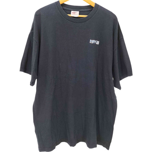 ナイキ NIKE 90s-00s 白タグ ロゴ刺しゅう クルーネックTシャツ メンズ JPN:XL