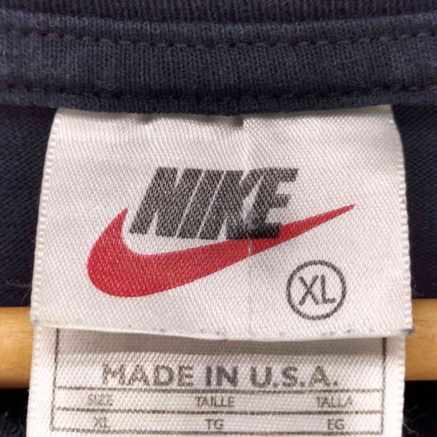 ナイキ NIKE 90s-00s 白タグ ロゴ刺しゅう クルーネックTシャツ メンズ JPN:XL