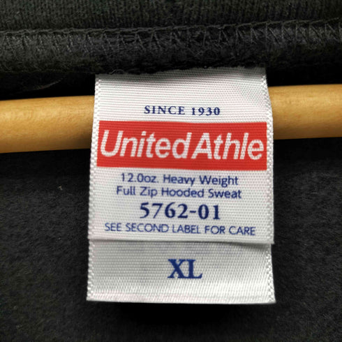 ユナイテッドアスレ UNITED ATHLE ジップアップフーディー メンズ JPN:XL