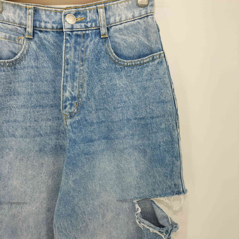 グレイル GRL サイドカッティングデニムパンツ レディース JPN:S