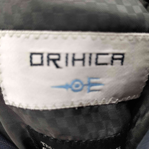 オリヒカ ORIHICA SOLOTEX ウール混ストライプ柄セットアップ メンズ 98AB6