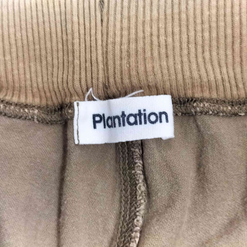 プランテーション Plantation ウエストリブコットンパンツ レディース JPN:M