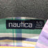 ノーティカ NAUTICA 80S ロゴ刺繍 半袖ボタンダウンシャツ メンズ import:L