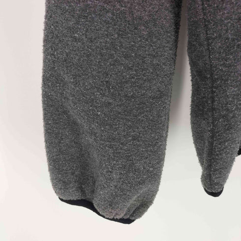 ナイキ NIKE 90S 銀タグ NOMO センターロゴ ハーフジップ プルオーバー フリースジャケット メンズ import:L