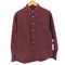 ギャップ Gap 90-00S 紺タグ ボタンダウン L/S シャツ バーガンディー メンズ import:S
