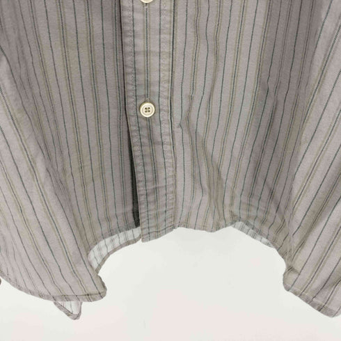 エディーバウアー Eddie Bauer 00S 緑タグ ストライプ B.D シャツ メンズ import:XL
