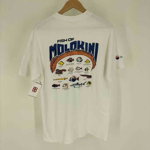 90S WAILEA KAI ハワイアン プリント Tシャツシングルステッチ メンズ