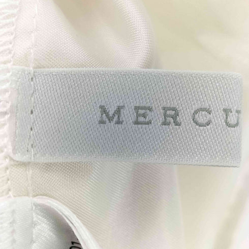 マーキュリーデュオ MERCURYDUO バックリボンスタンドカラーシアーブラウス レディース FREE