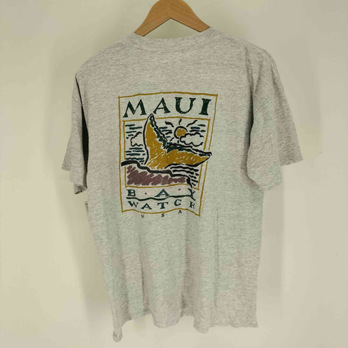 90S MAUI BAY プリント Tシャツ シングルステッチ メンズ