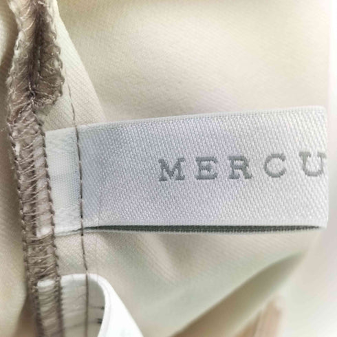 マーキュリーデュオ MERCURYDUO シアーレイヤードタックパンツ レディース JPN:M