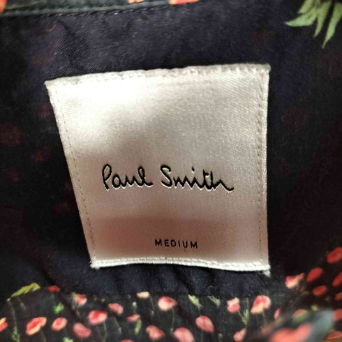 ポールスミス Paul Smith S/S 花柄シャツ 総柄 ポピー 小花柄 メンズ import:M