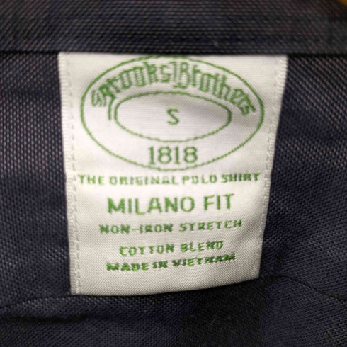 ブルックスブラザーズ BROOKS BROTHERS MILANO FIT コットン オックスフォードシャツ メンズ import:S
