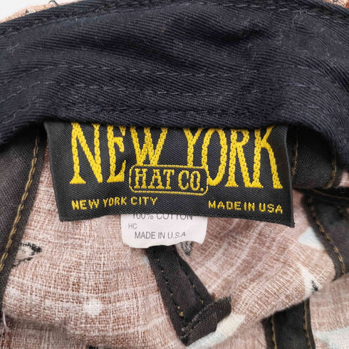ニューヨークハット NEWYORK HAT&CAP CO. USA製 アトミック 総柄 ハンチング ハット メンズ L/XL