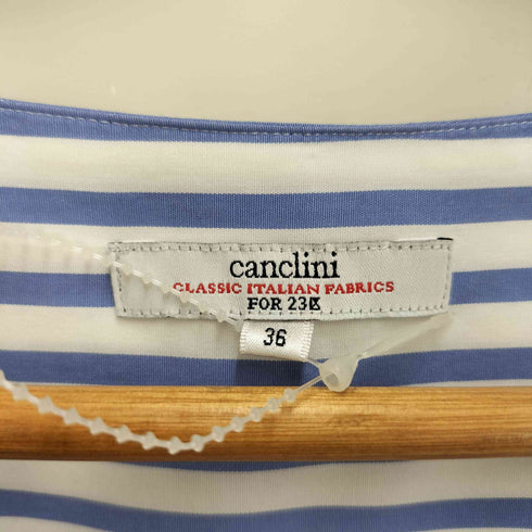 canclini ストライプL/Sブラウス レディース 36