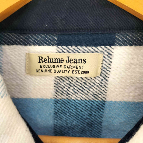 relume jeans ネルシャツ レディース JPN:M