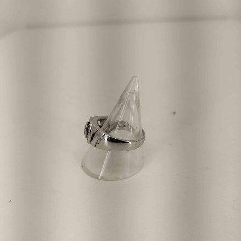 アヴァランチゴールドアンドジュエリー AVALANCHE GOLD&JEWELRY 925刻印 デザイン入り スワロフスキーリング メンズ 19号