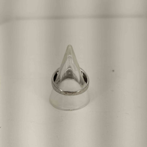 アヴァランチゴールドアンドジュエリー AVALANCHE GOLD&JEWELRY 925刻印 デザイン入り スワロフスキーリング メンズ 19号