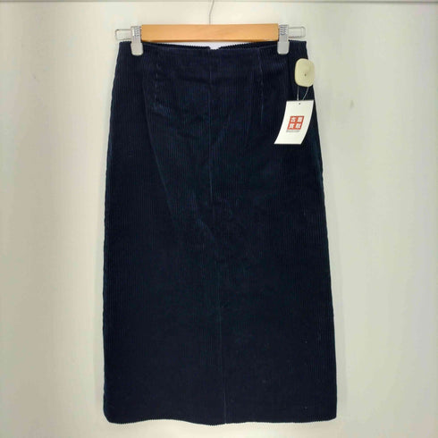 スピックアンドスパン Spick and Span フトコールフロントZIPスカート レディース JPN:38