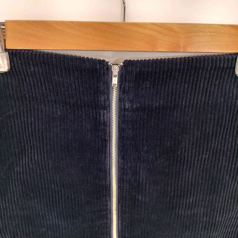 スピックアンドスパン Spick and Span フトコールフロントZIPスカート レディース JPN:38