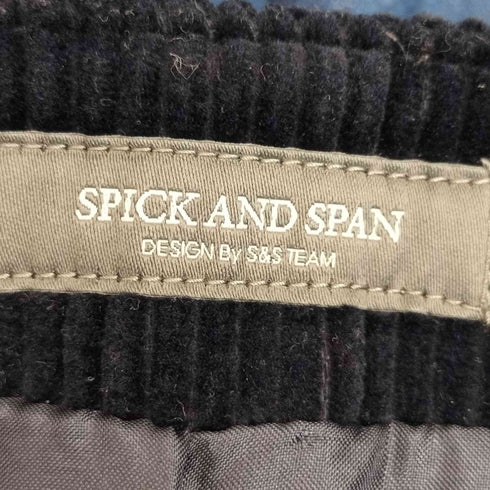 スピックアンドスパン Spick and Span フトコールフロントZIPスカート レディース JPN:38