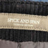 スピックアンドスパン Spick and Span フトコールフロントZIPスカート レディース JPN:38