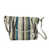 ペレボルサ PELLE BORSA 2WAY ロゴパッチ ストライプ ショルダー バッグ レディース