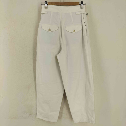 Blanc Bleu Minuit オーガニックコットンサテンワッシャー ミリタリーパンツ レディース FREE