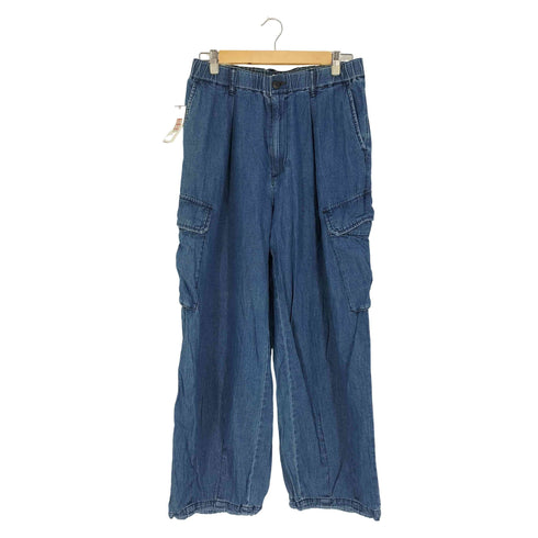 レイジブルー RAGEBLUE ワイドデニムカーゴパンツ メンズ JPN:M