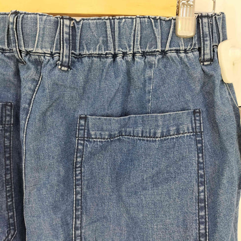レイジブルー RAGEBLUE ワイドデニムカーゴパンツ メンズ JPN:M