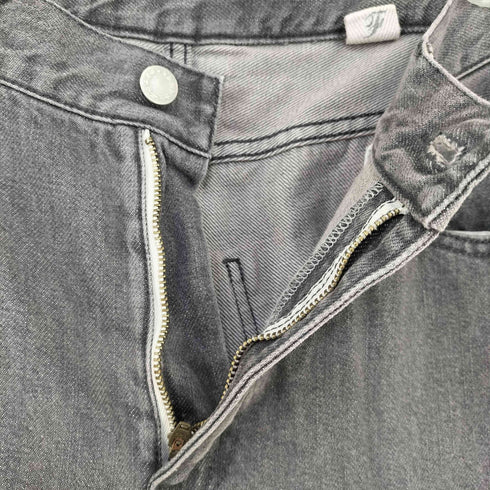 フィルデフェール FIL DE FER 11.5ozデニム スッキリワイドパンツ レディース 25