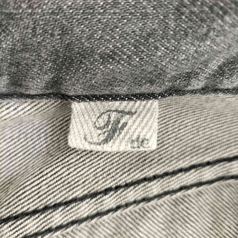 フィルデフェール FIL DE FER 11.5ozデニム スッキリワイドパンツ レディース 25