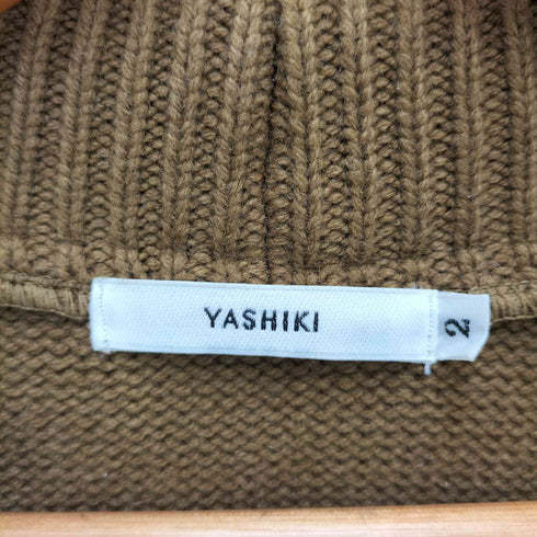 ヤシキ yashiki Minori Hanten Knit 羽織 メンズ JPN:2
