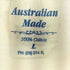 AUSTRALIAN MADE シングルステッチ マルチカラーTシャツ メンズ JPN:L