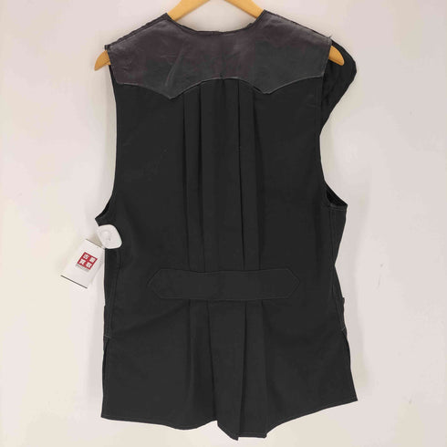 bob allen sports wear レザーハンティングベスト talonジップ メンズ JPN:M