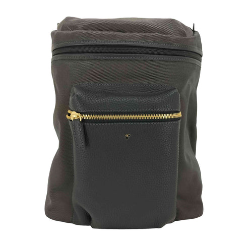 ペレボルサ PELLE BORSA ナイロン 本革 レネットコンビ リュック バックパック レディース