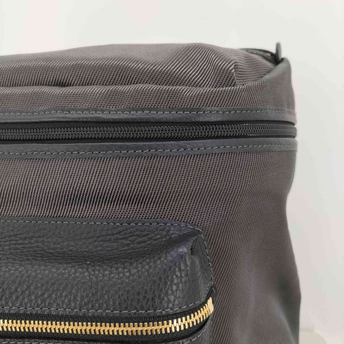 ペレボルサ PELLE BORSA ナイロン 本革 レネットコンビ リュック バックパック レディース