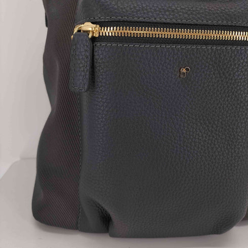 ペレボルサ PELLE BORSA ナイロン 本革 レネットコンビ リュック バックパック レディース