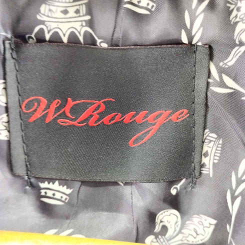 WRouge 十字架サイドポケットベスト メンズ