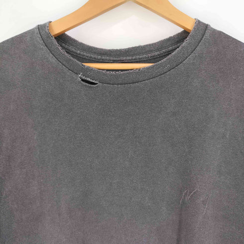 アンセルム ANCELLM EMBROIDERY DYED T-SHIRT エンブロイダリー ダイTシャツ メンズ
