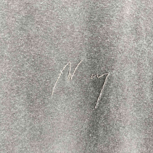 アンセルム ANCELLM EMBROIDERY DYED T-SHIRT エンブロイダリー ダイTシャツ メンズ